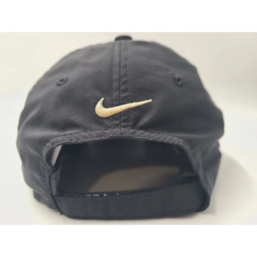 Nike Golf Adjustable Hat Cap Polyester Tennis‎ Pickeball Casual Men Women Black